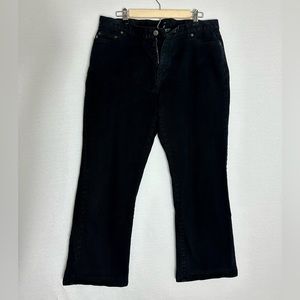 Ralph Lauren black jeans size 16